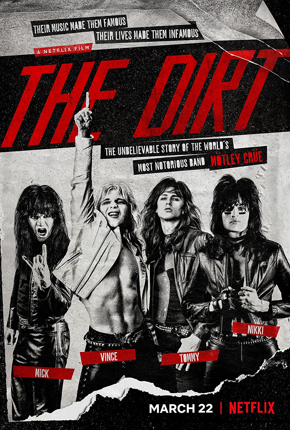 The Dirt (2019) - best music documentaries