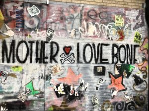 Mother Love Bone Mural Easy Street Records